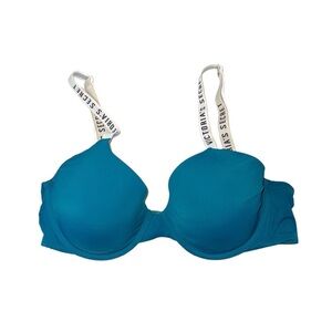 Victoria’s Secret T-shirt Lightly Lined Full Coverage Bra Teal 34C Women’s